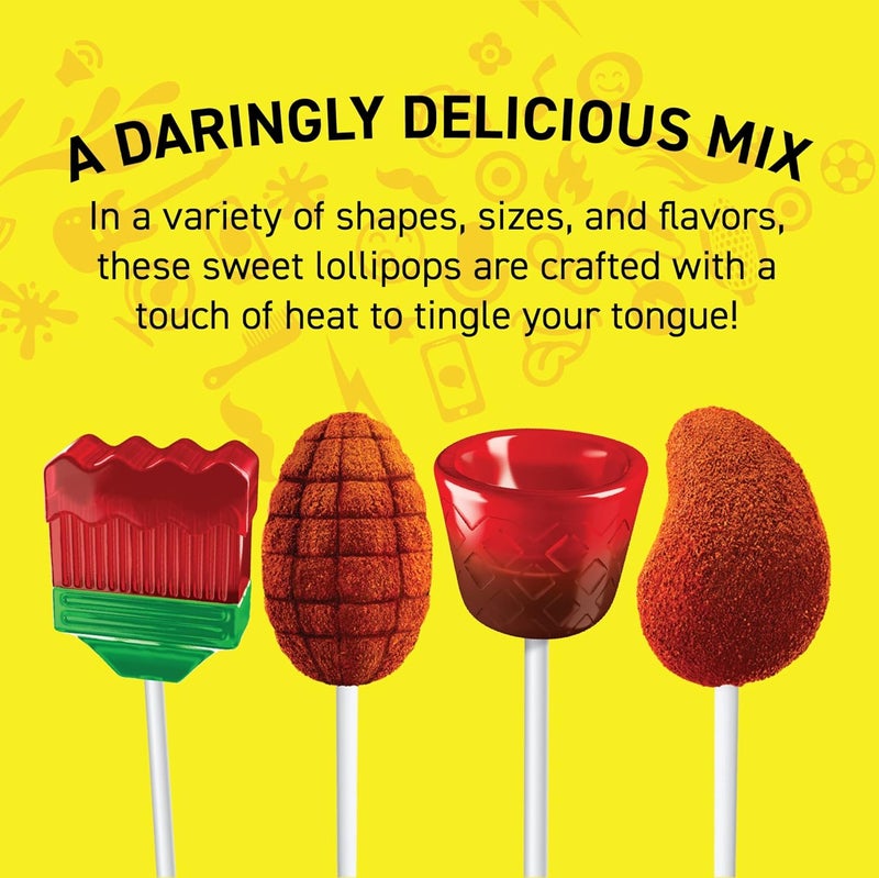 Taki's Vero Banda Fuego Mix Assorted Chili Lollipops - Image 3